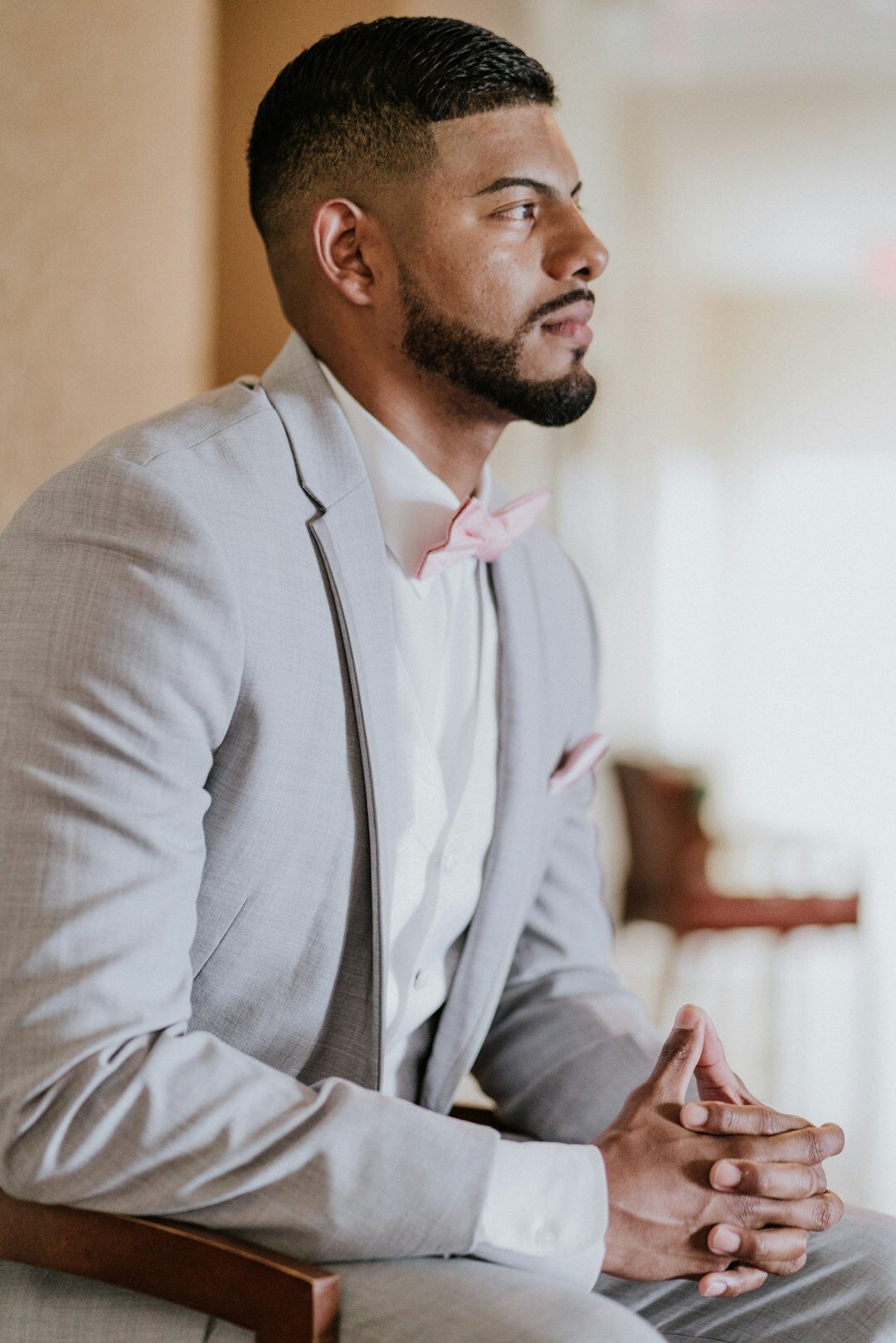 Portrait of a Singaporean Malay businessman insurance advisor